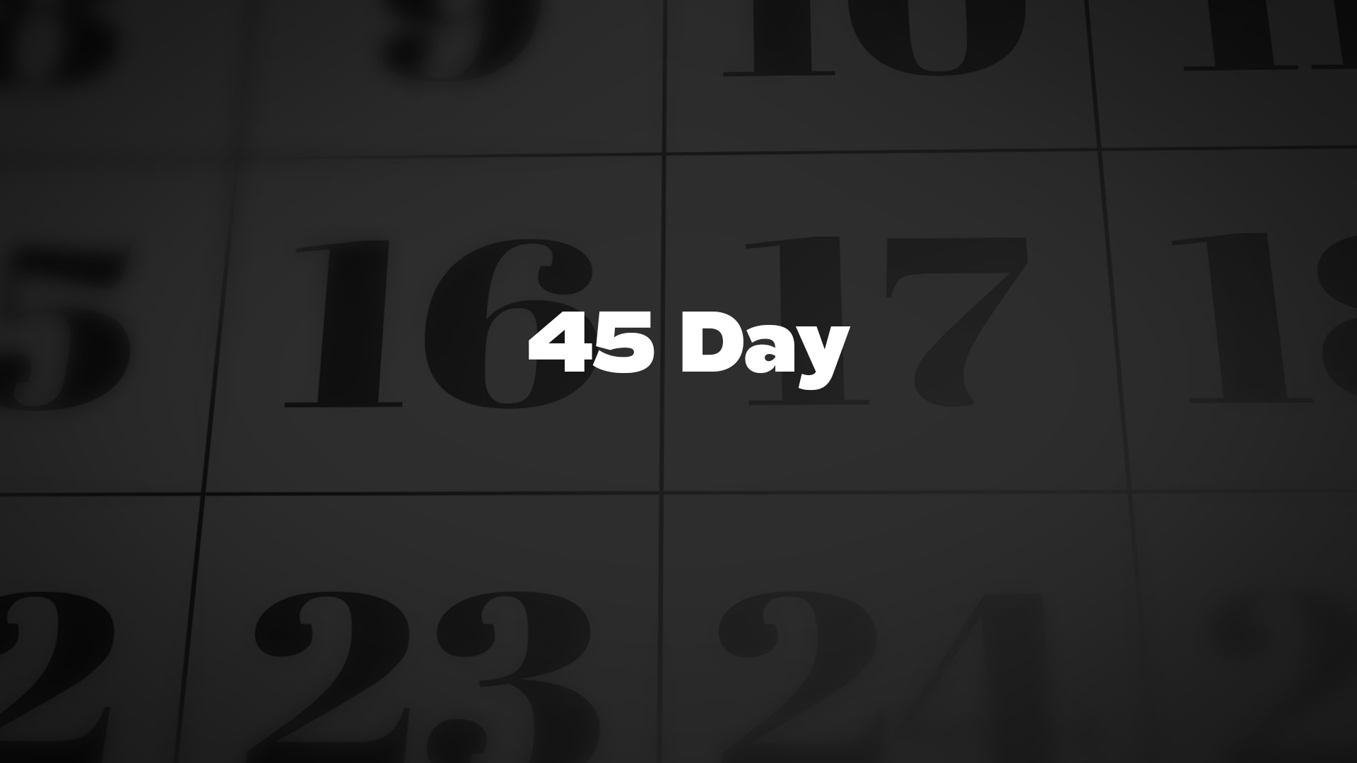 Title image for 45 Day