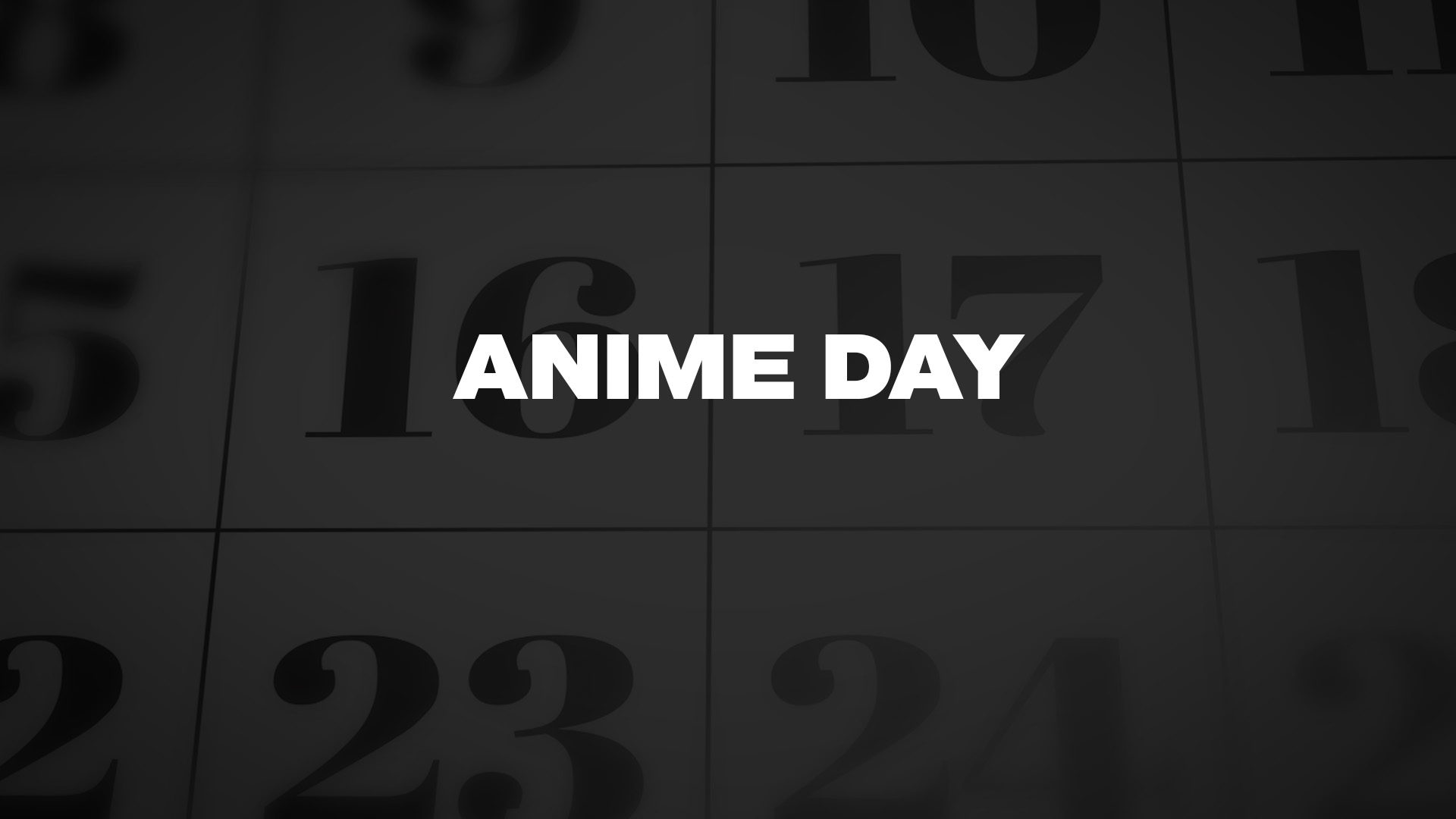 Title image for Anime Day