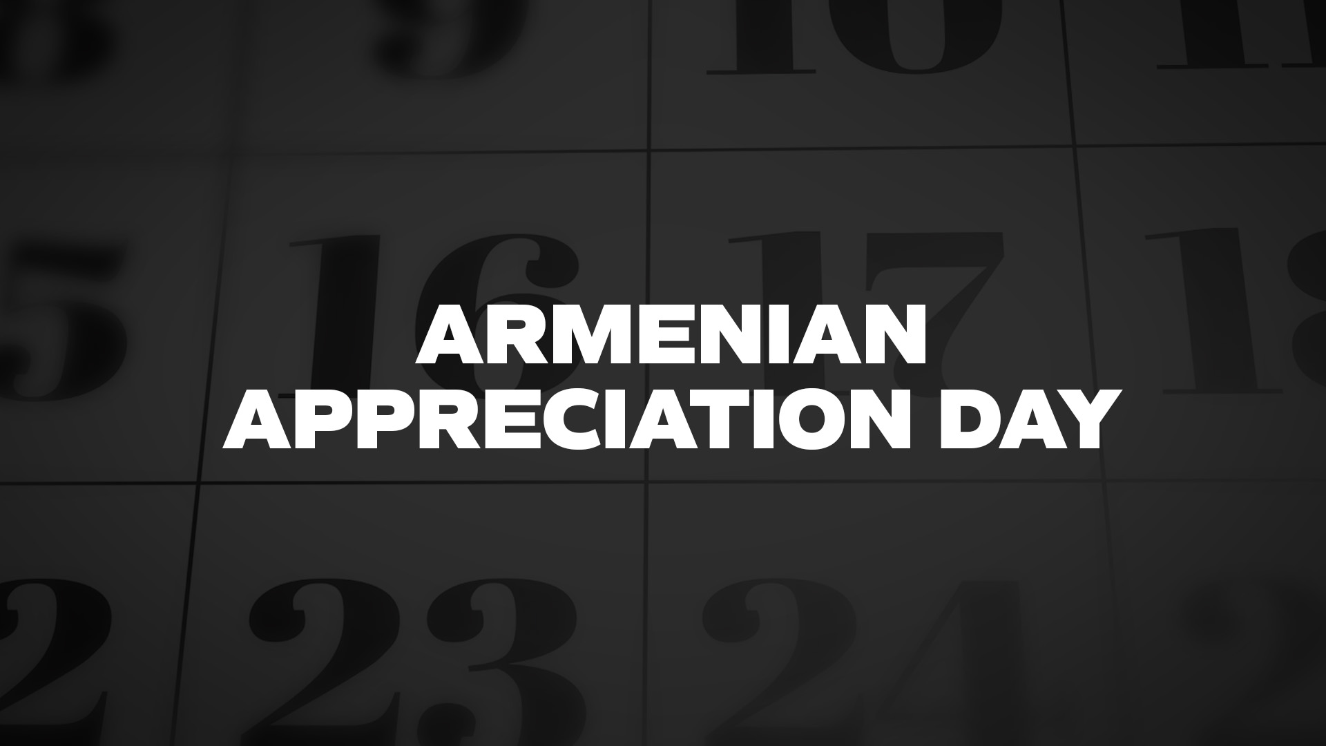 Title image for Armenian Appreciation Day