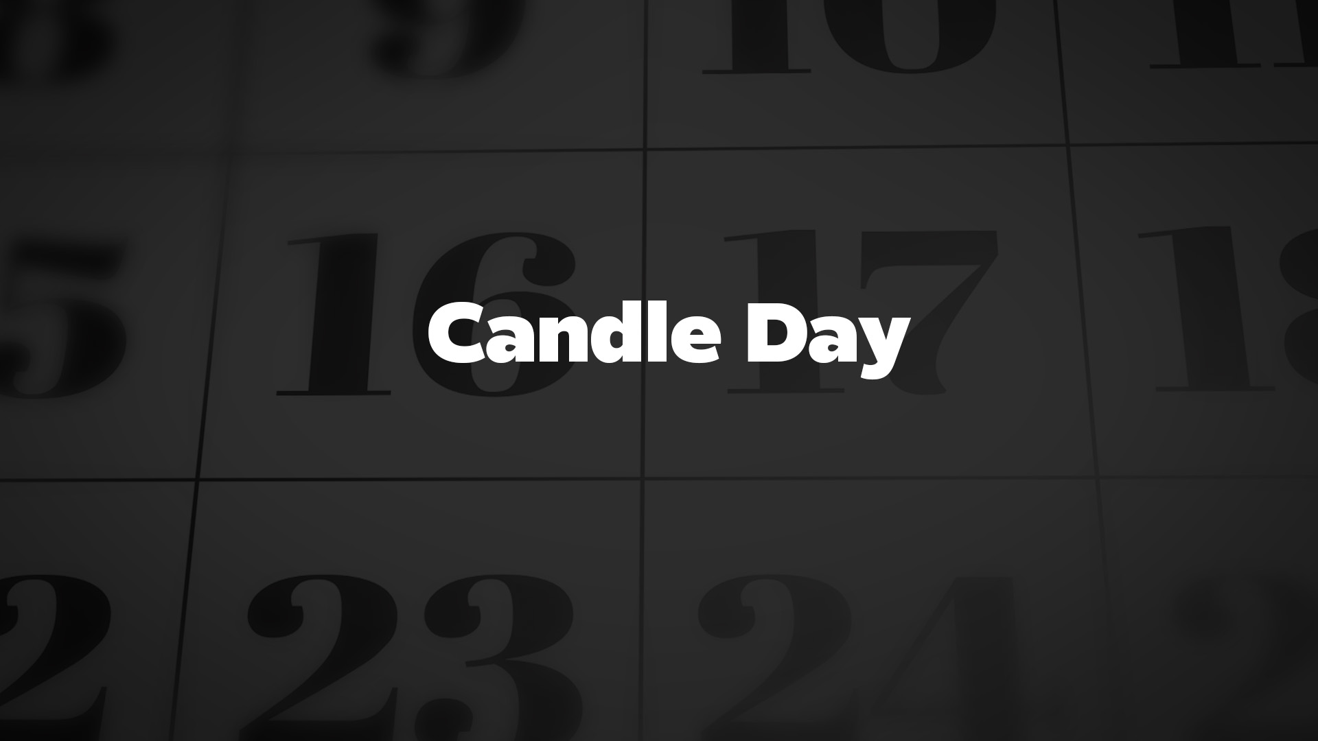 Title image for Candle Day