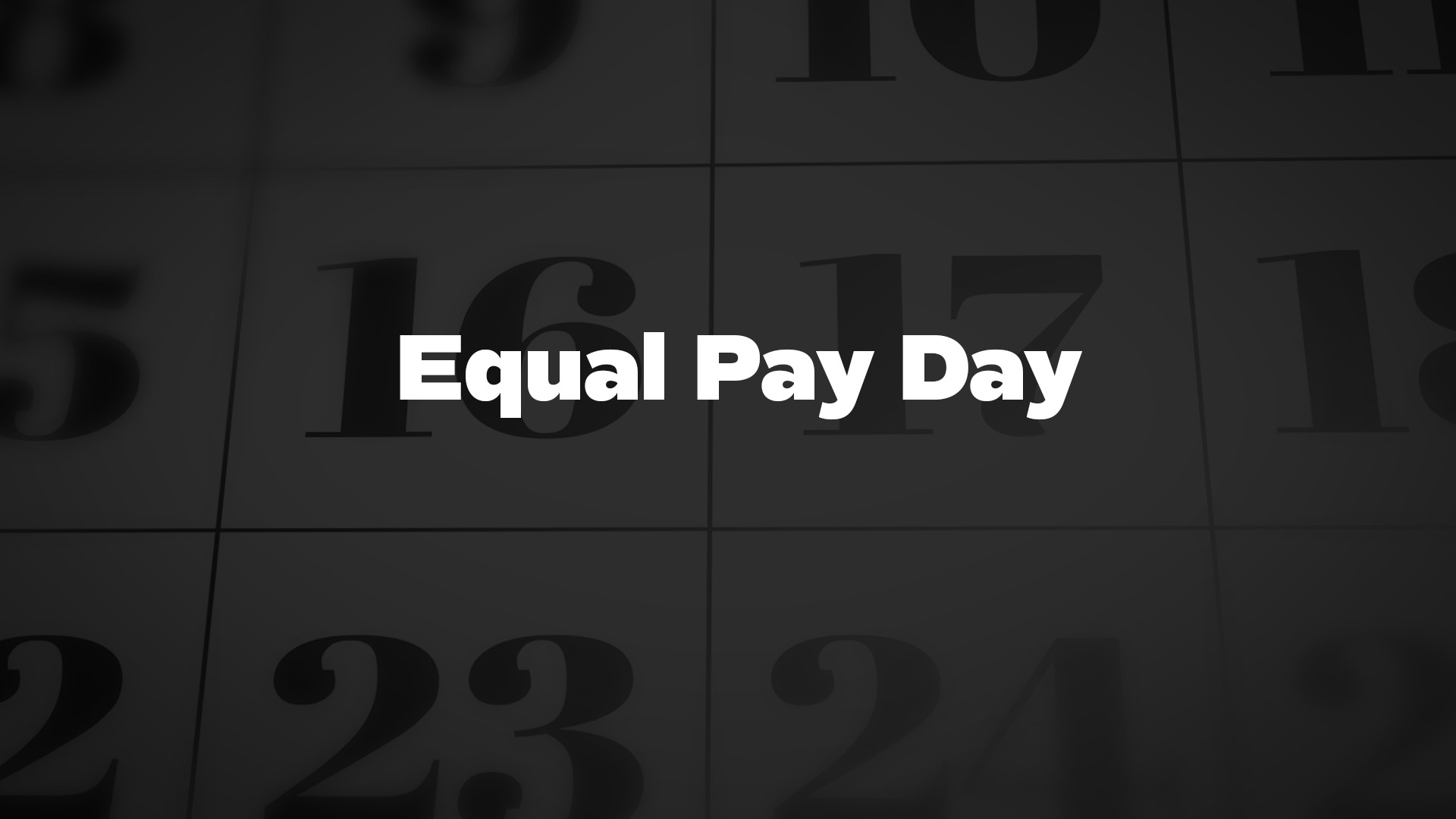 Title image for Equal Pay Day