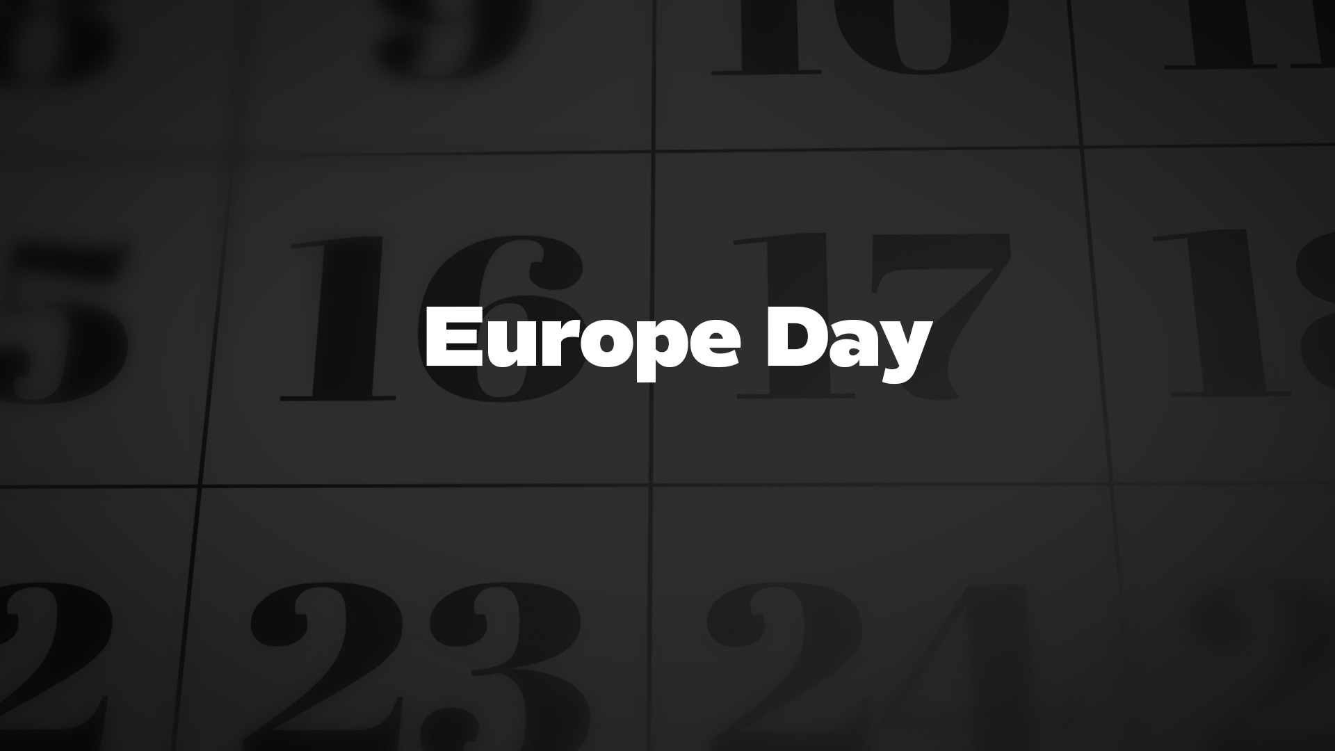 Title image for Europe Day