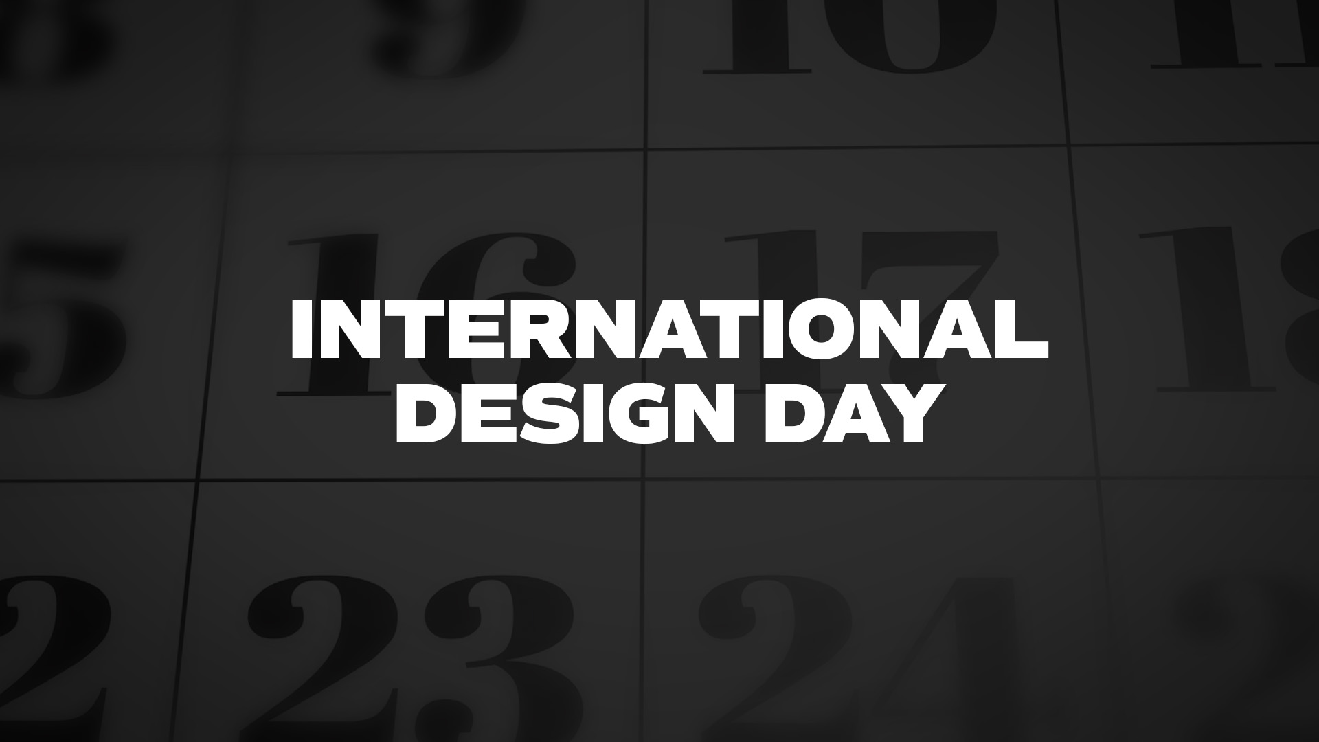 Title image for International Design Day