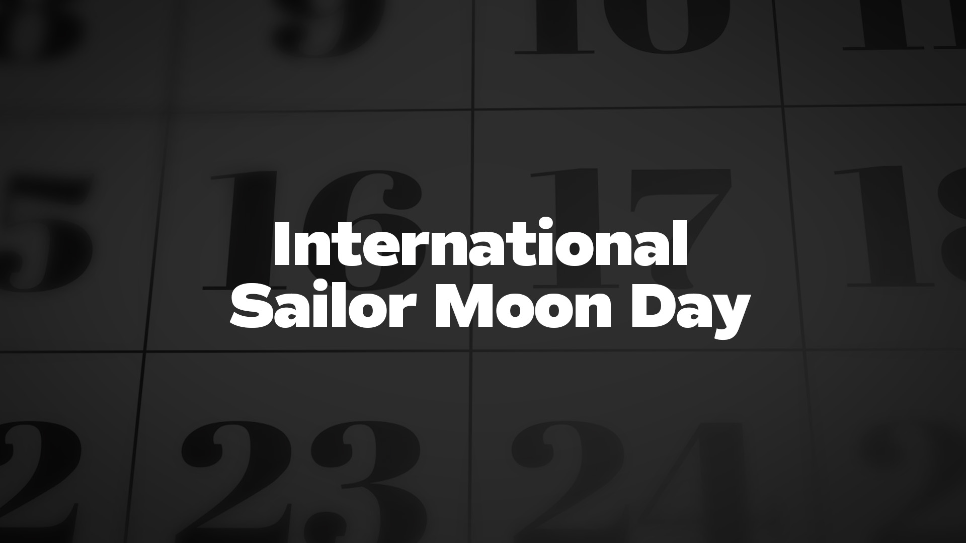 Title image for International Sailor Moon Day