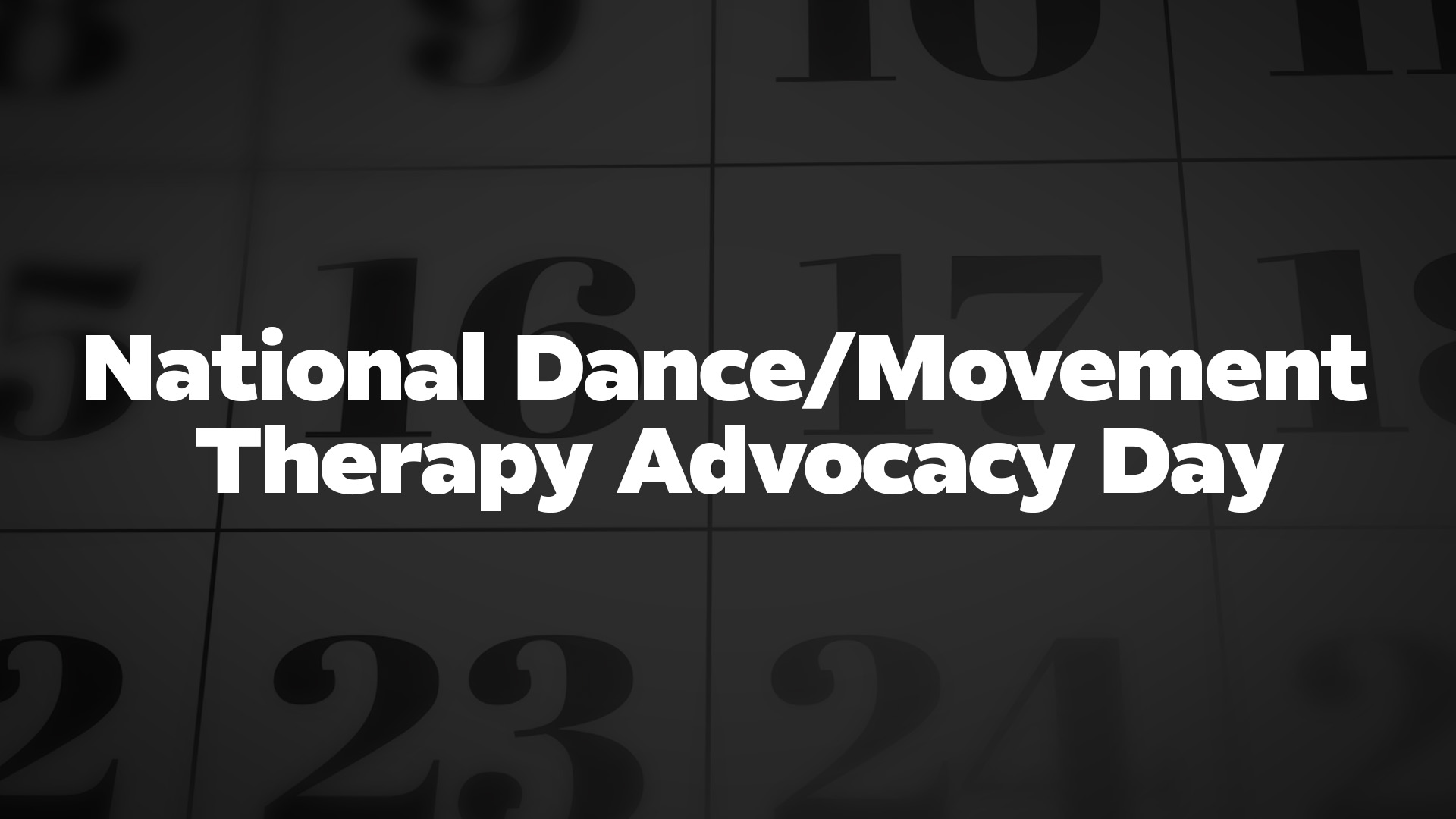 Title image for National Dance/Movement Therapy Advocacy Day