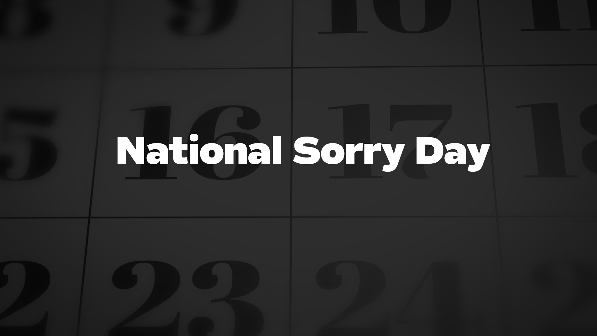 Title image for National Sorry Day Aka The National Day Of Healing