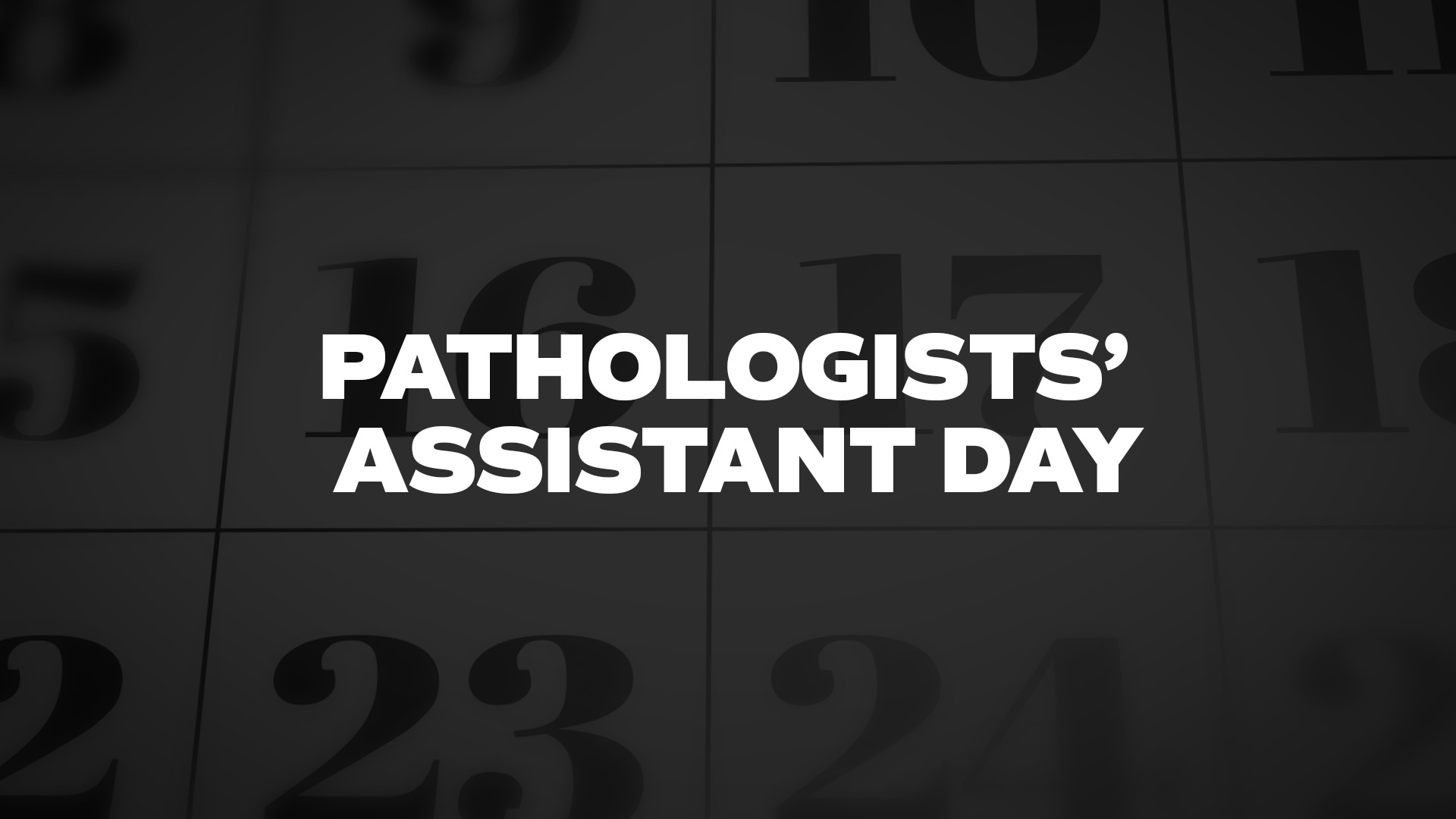Title image for Pathologists' Assistant Day