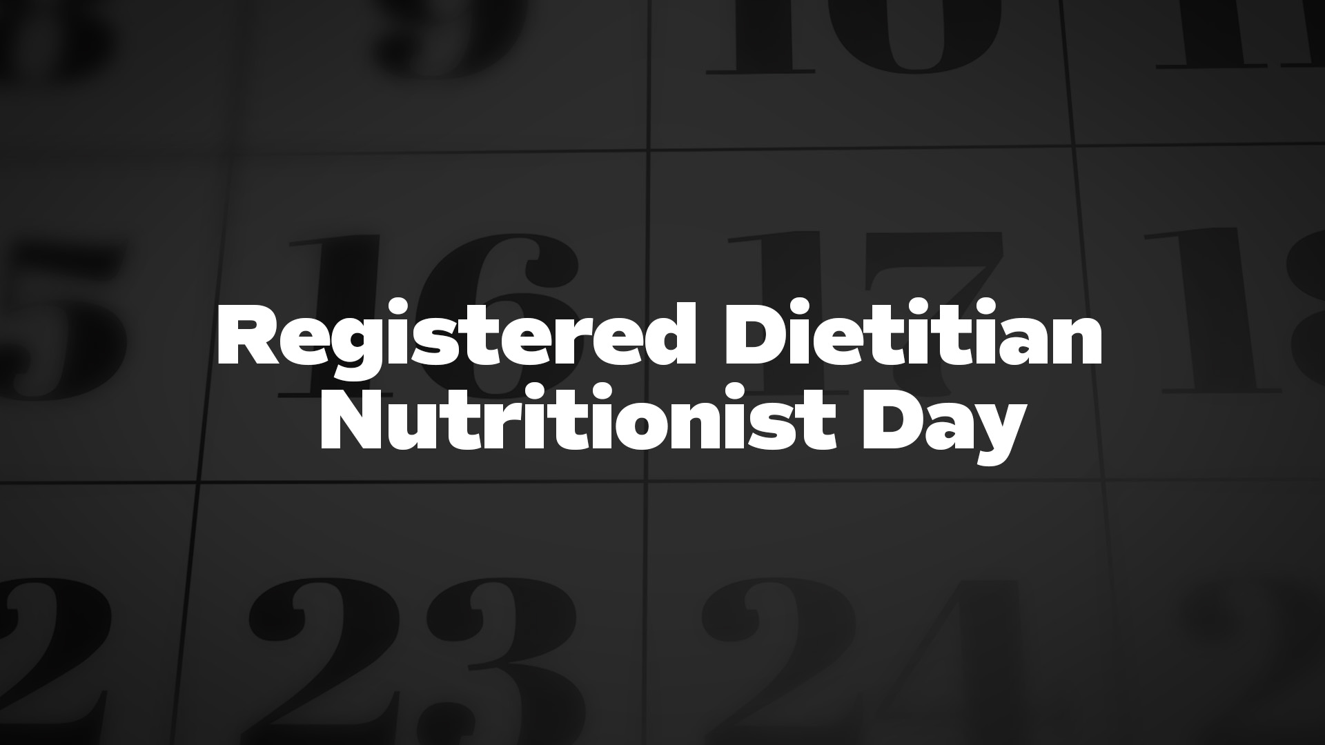 Title image for Registered Dietitian Nutritionist Day