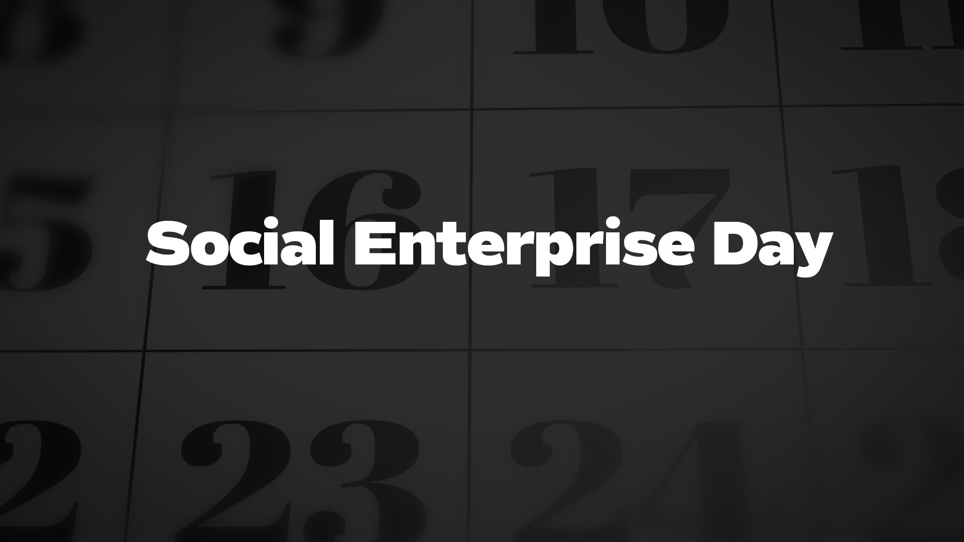 Title image for Social Enterprise Day