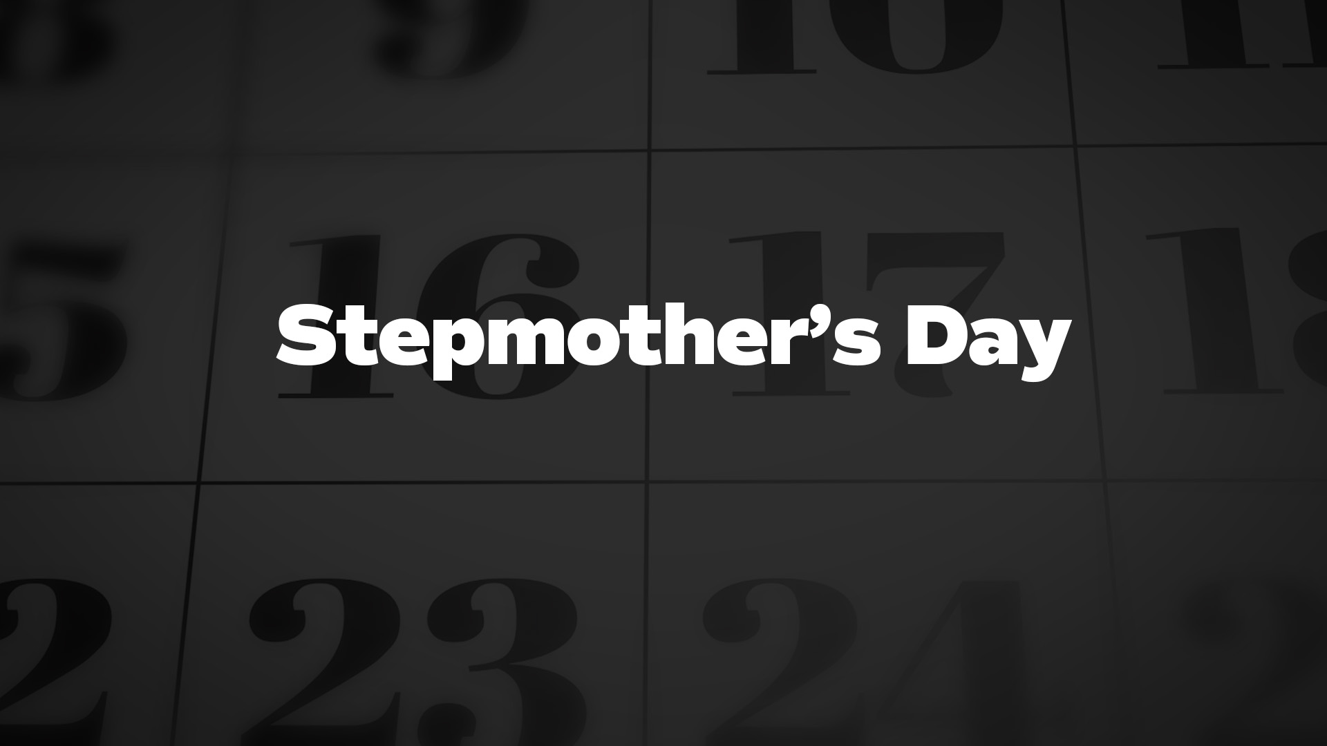 Title image for Stepmother's Day