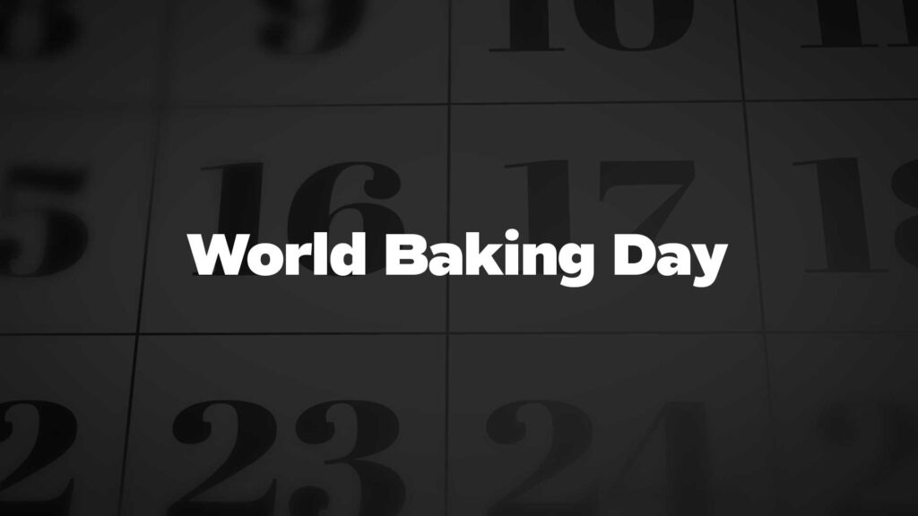 Title image for World Baking Day