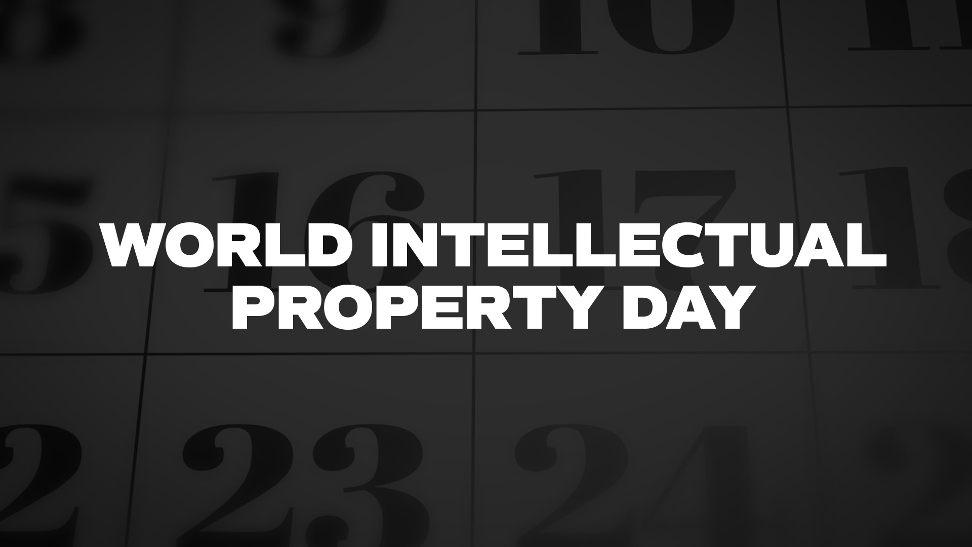 Title image for World Intellectual Property Day