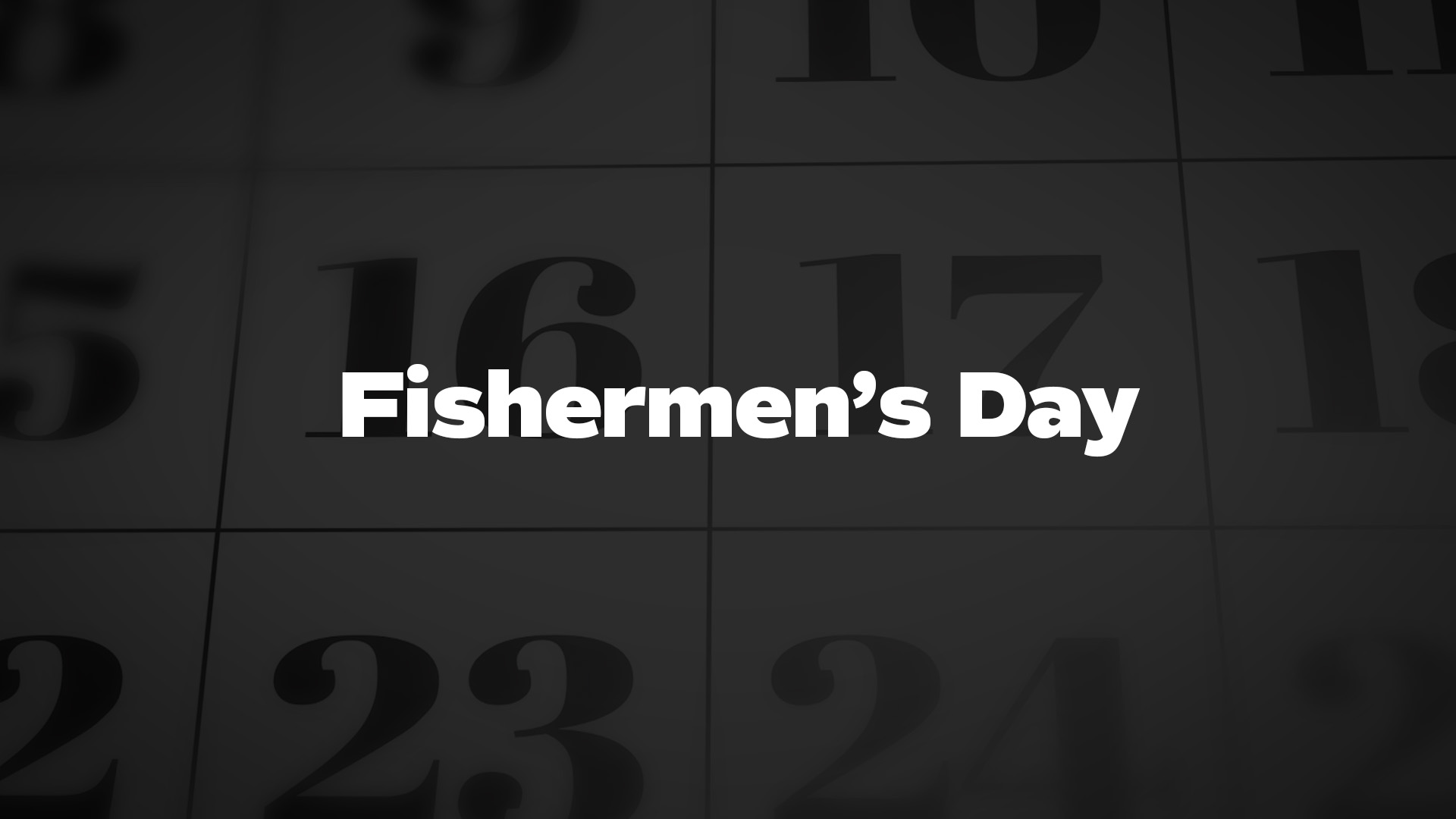 Title image for Fishermen’s Day