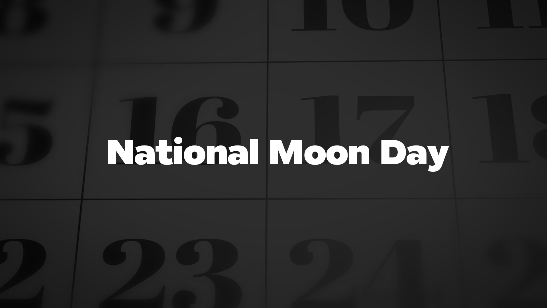 Title image for National Moon Day