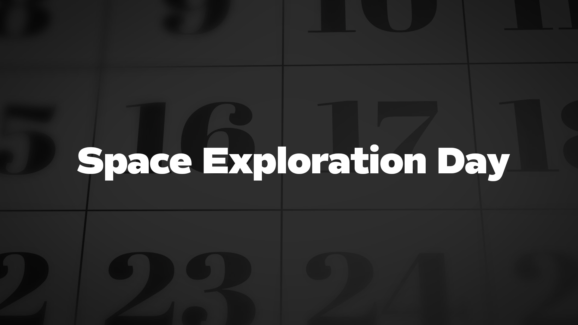 Title image for Space Exploration Day