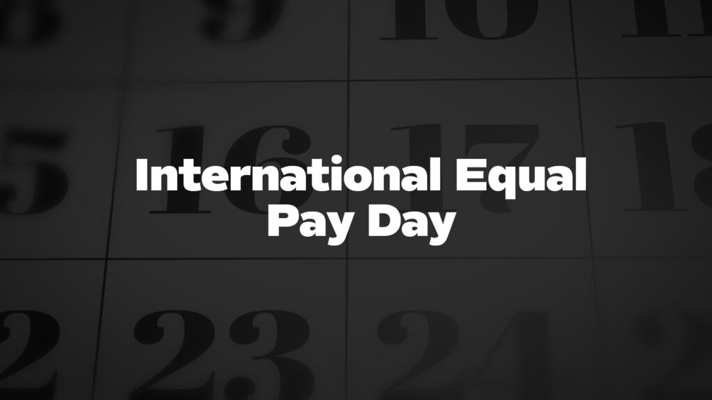 Title image for International Equal Pay Day