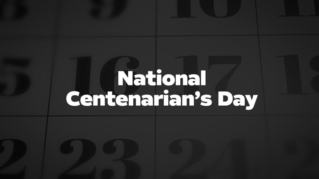 Title image for National Centenarian’s Day