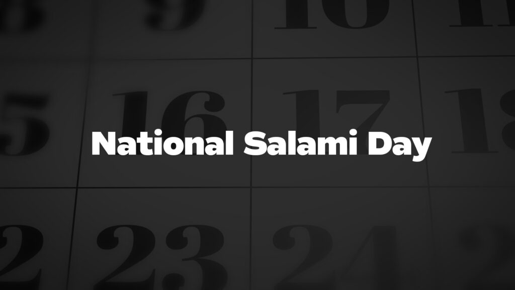Title image for National Salami Day