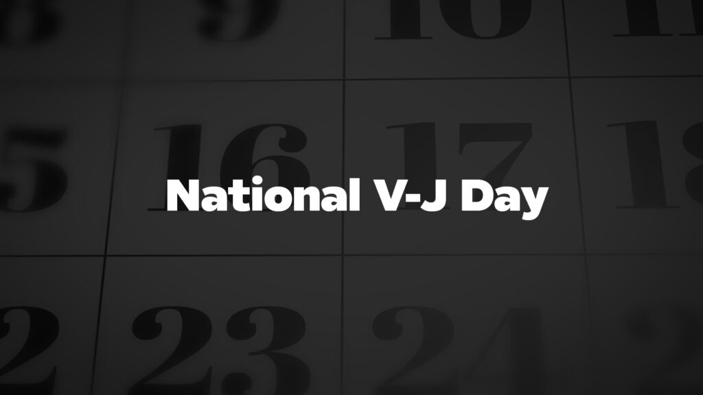 Title image for National V-J Day