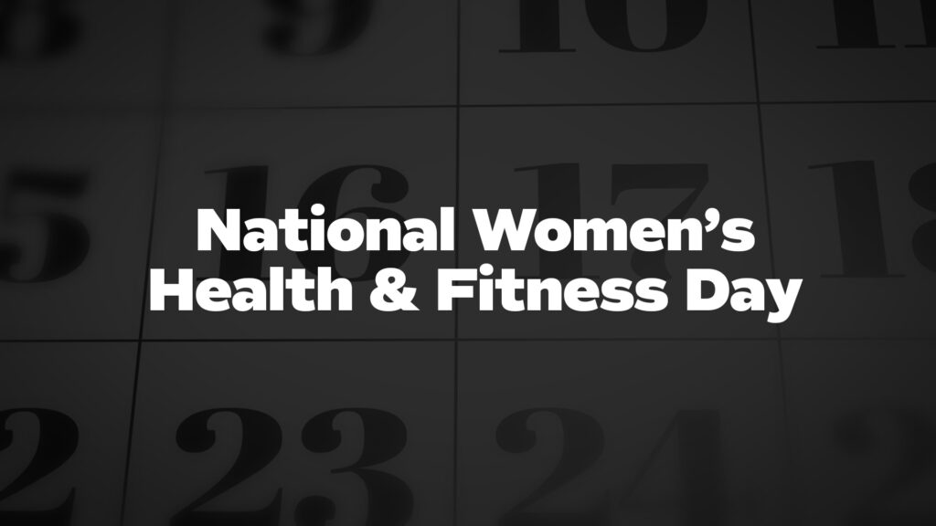 Title image for National Women’s Health & Fitness Day