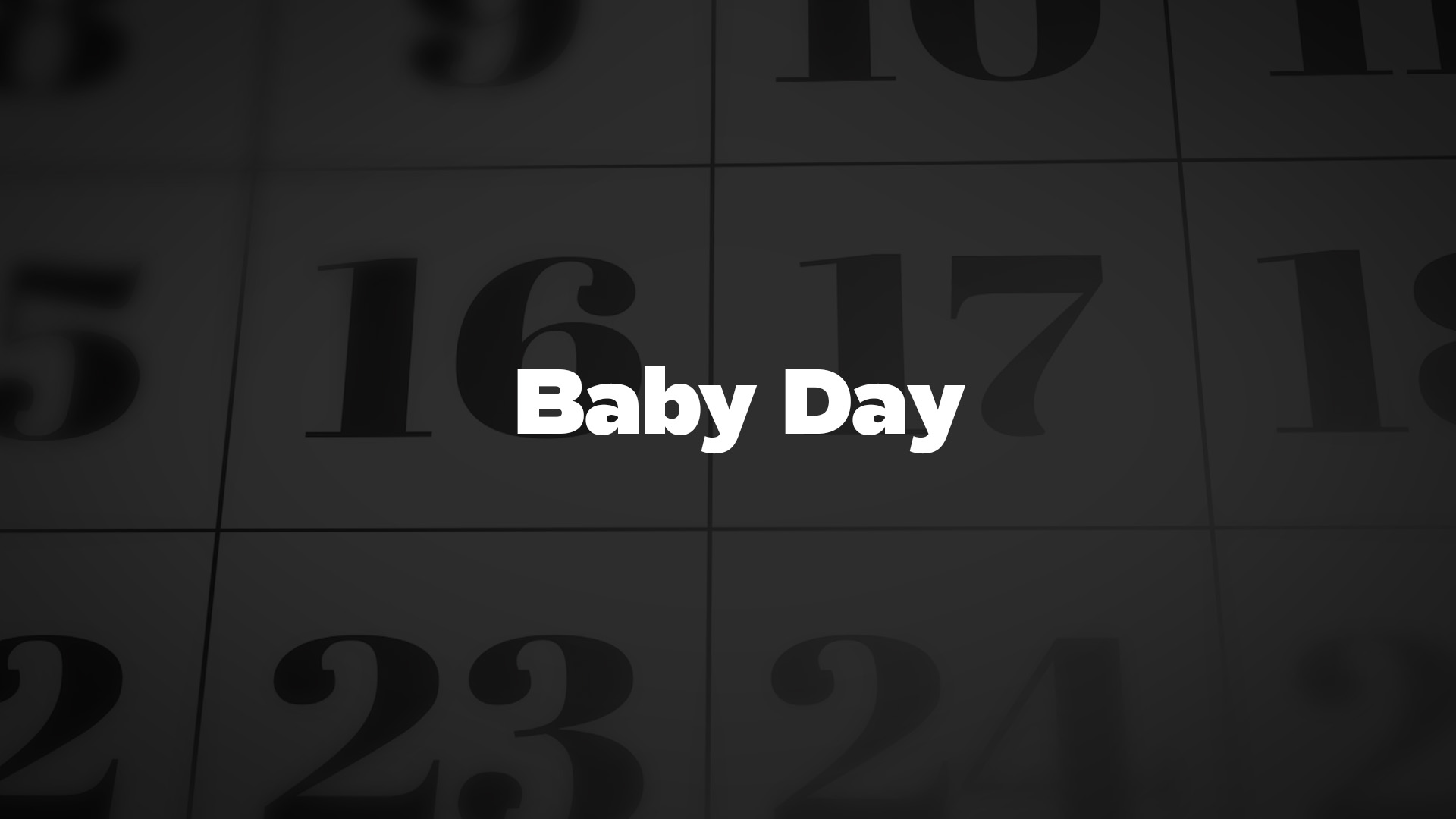 Title image for Baby Day