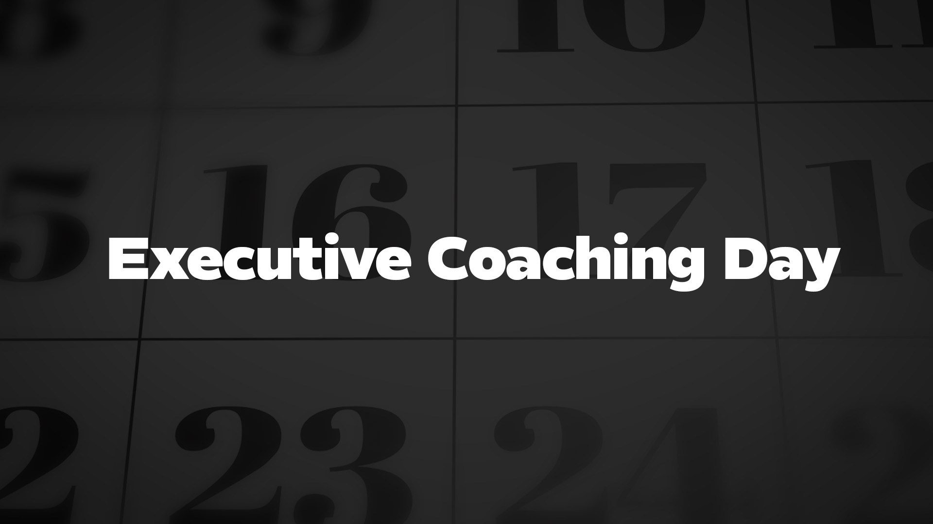 Title image for Executive Coaching Day