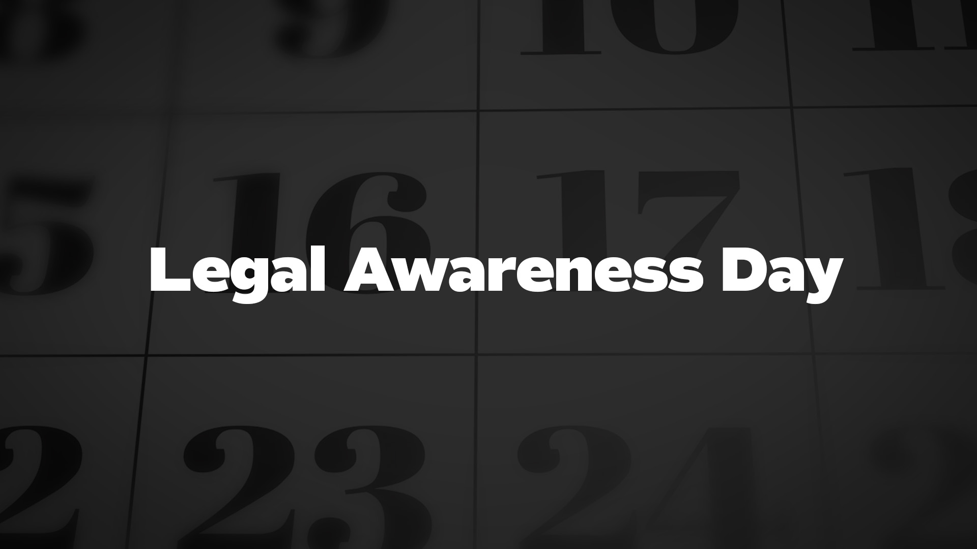 Title image for Legal Awareness Day