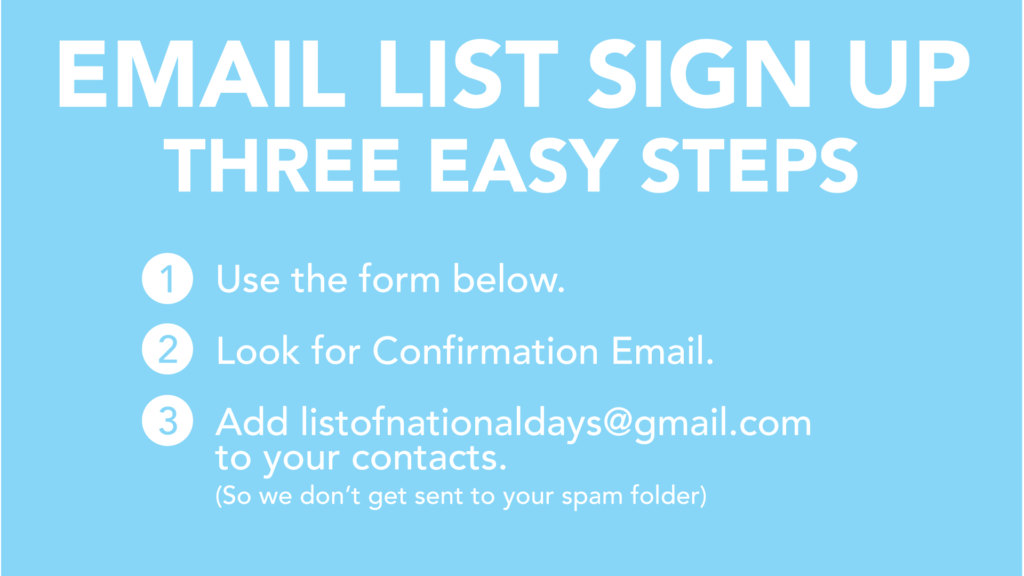 Email Sign Up Banner.